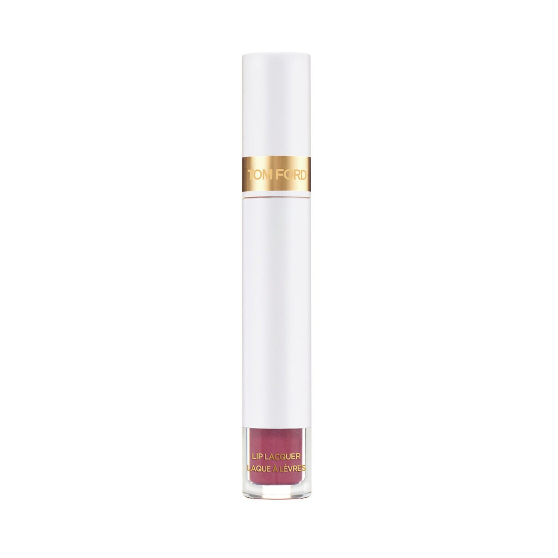 TOM FORD Soleil Lip Lacquer Cara Mia product smear.