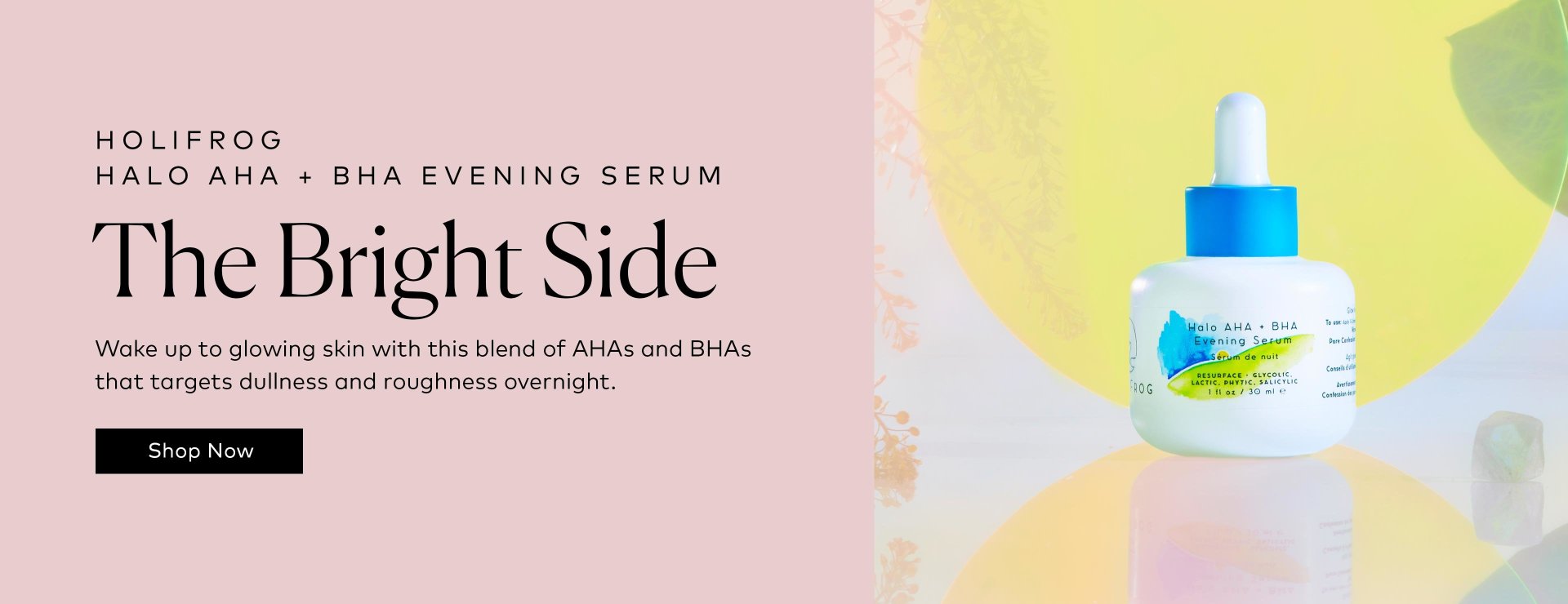 Shop HoliFrog Halo AHA + BHA Evening Serum on Beautylish.com