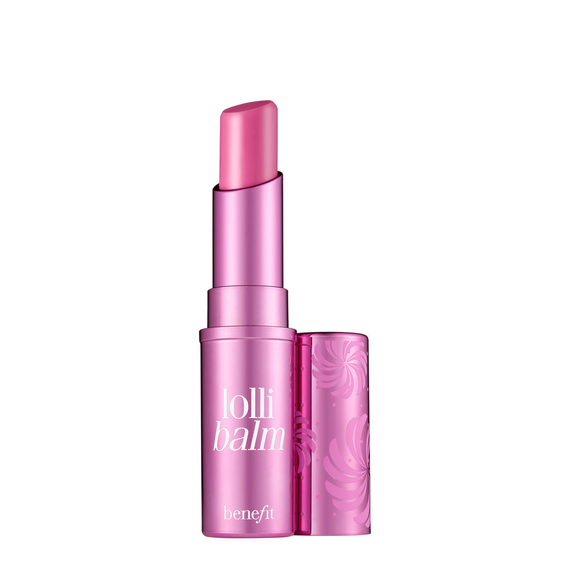 Benefit Cosmetics lollibalm Hydrating Tinted Lip Balm product smear.