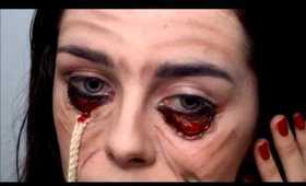 Stretched Face Halloween / Special FX makeup tutorial