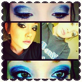 Another of the prom looks I tried out