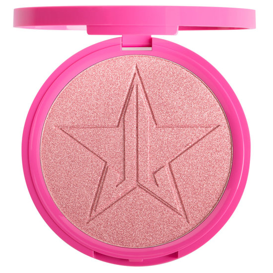 Jeffree Star Skin Frost Peach Goddess product smear.