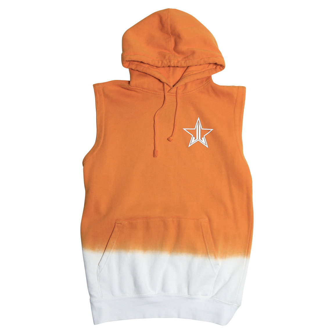 Jeffree Star Cosmetics Creamsicle Sleeveless Hoodie Small product smear.