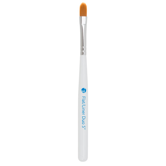Lit Cosmetics Liner Brush product smear.