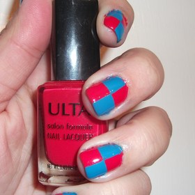 Checkered Nails