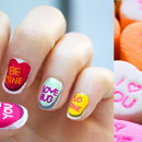 DIY Valentine's Day Nail Decals