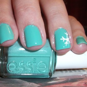 Snowflake Nails