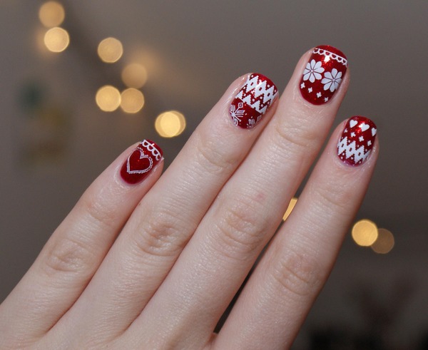 Christmas Sweater Nails Salla Vs Photo Beautylish 9987