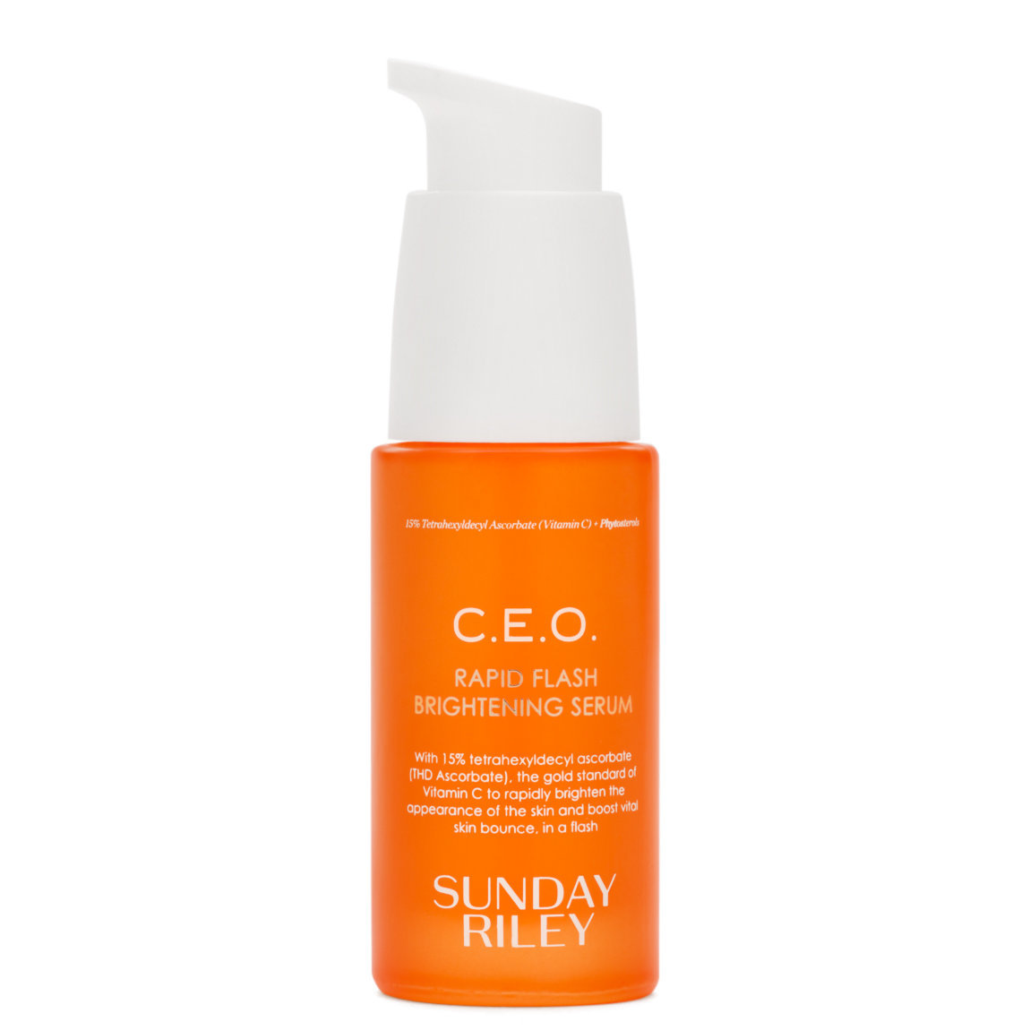Sunday Riley C.E.O. Rapid Flash Brightening Serum product smear.