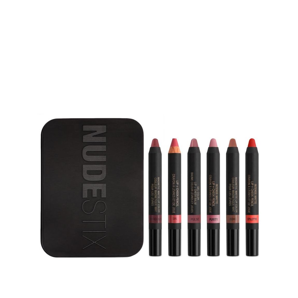 Nudestix #BabeBoss Faves Box product smear.