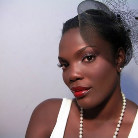 The makeup look was inspired along with the entire head piece by a fellow youtuber.