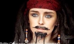 Captain Jack Sparrow Costume Makeup Tutorial