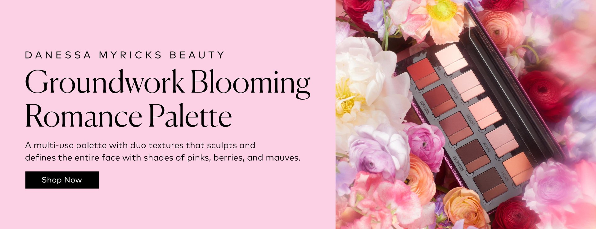 Shop the Danessa Myricks Beauty Groundwork Blooming Romance Palette on Beautylish.com! 