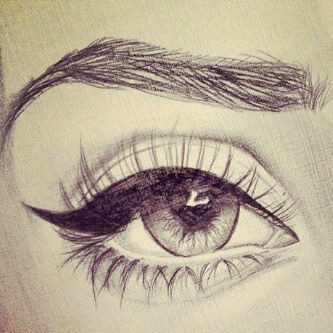 Eyes Drawing | Mrsmelistyles S.'s (famousmeli75) Photo | Beautylish