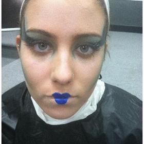 Hunger Games "The Capitol" inspired./ kind of a blue black swan