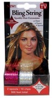 Bling String 500' Hair Tinsel with Clips - Hologram Silver/Pink