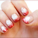 Peppermint Mocha Nails