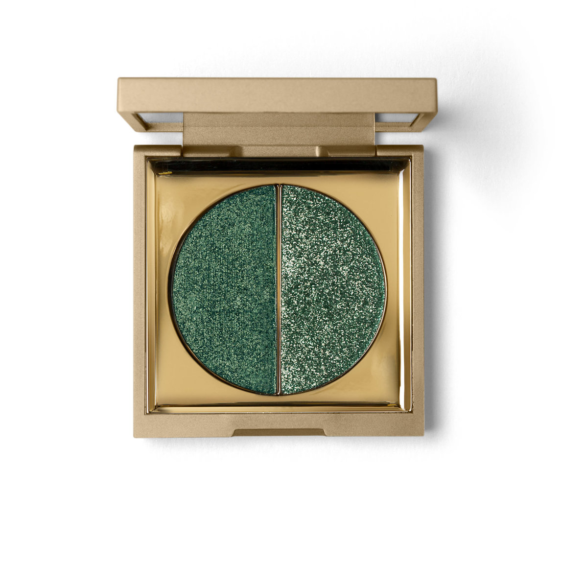 Stila Vivid & Vibrant Eye Shadow Duo Jade product smear.