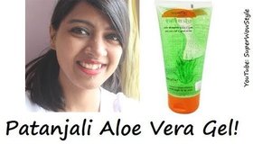Patanjai Aloe Vera Gel  for Face - How to ACTUALLY use? || Bridal Skin Care Series superwowstyle