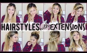 8 Easy Hairstyles To Do With Hair Extensions