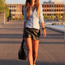 Side Split High-waisted Black Maxi Skirt | Whirl W.'s Photo | Beautylish