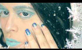 Jack Frost Nail Tutorial | Jessijaybeauty