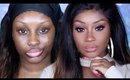 "First Impressions" Makeup Tutorial | Rose Gold Realness | Makeupd0ll