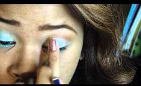 Summer Makeup: Blue Coral Reef