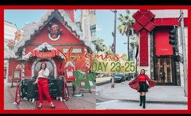 What I Did & Wore on Christmas in LA 2018 // Vlogmas Day 23-25 | fashionxfairytale