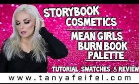 Storybook Cosmetics Mean Girls Burn Book Palette | Tutorial, Swatches, & Review | Tanya Feifel