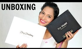 Unboxing Violet Box & Day Drinking Box - December Edition | ShrutiArjunAnand