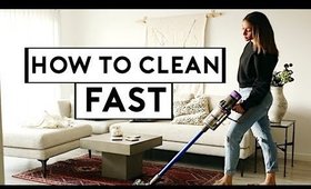 HOW TO CLEAN YOUR HOME FAST IN 30 MINUTES! QUICK CLEANING ROUTINE