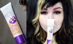 New Rimmel Stay Matte Foundation First Impressions, Review and Demo