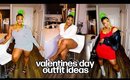 LAST MINUTE VALENTINE'S DAY OUTFIT IDEAS | Curvy Sense, Fashion Nova + Pink Clove
