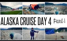 ALASKA CRUISE DAY 4 (Part 1): DRINKING WATER FROM MEADE GLACIER - SKAGWAY, ALASKA | Travel Vlog