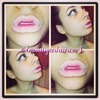 Reverse/zombie ombré lip! 
