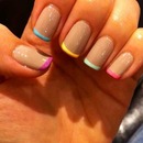 Multicolored mani! 