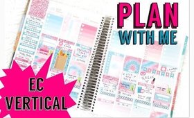 Plan with me: GLITTER BOKEH Erin Condren Life Planner Weekly Spread / Erin Condren Vertical #32