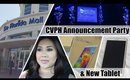 CVPH Announcement Party & New Tablet | VLOG