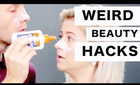 WEIRD BEAUTY HACKS | Milabu