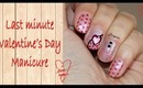 Last Minute Valentine's Day Manicure