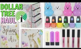 DOLLAR TREE HAUL AND OPENING MAIL! NEW MAKEUP EASTER BASKET ITEMS