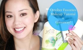 October Favorites + Tutorial + GIVEAWAY