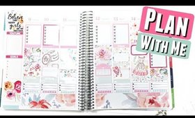 PWM: Glam Planner May Mystery Kit Plan With Me | Erin Condren Life Planner Vertical Layout Weekly Sp