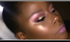 ABH Subculture Palette | liquid glow | Matte lips| Tutorial| Dark Girls WOC | darbiedaymua