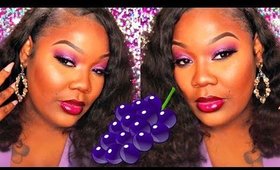 SWEET AS A GRAPE MAKEUP TUTURIAL