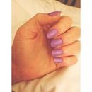 Matte Lilac Nails