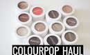 COLOURPOP HAUL | heysabrinafaith
