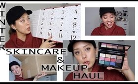 HUGE BEAUTY HAUL WINTER SKINCARE and MAKEUP