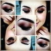 Smokey brown eyes 